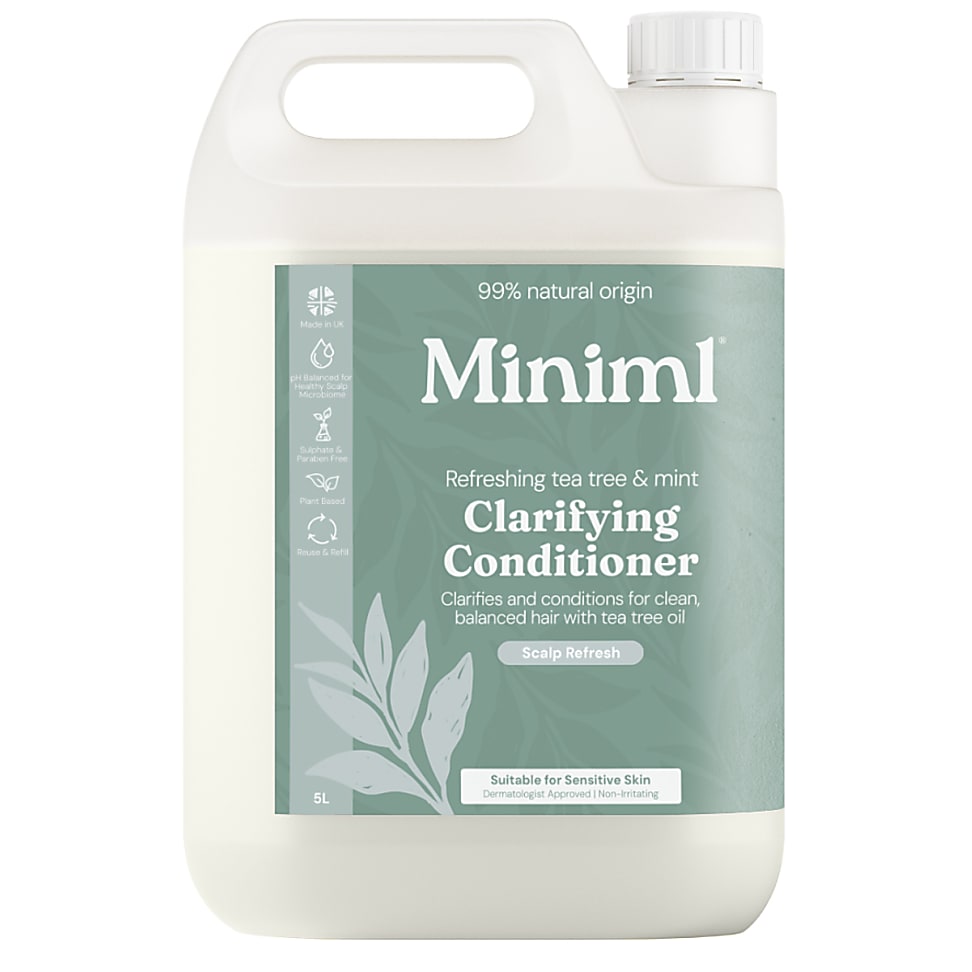 Image of Miniml Cleansing Conditioner Tea Tree & Munt - 5L Refill