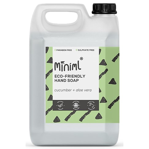 Miniml Handzeep Komkommer & Aloë Vera - 5L Refill