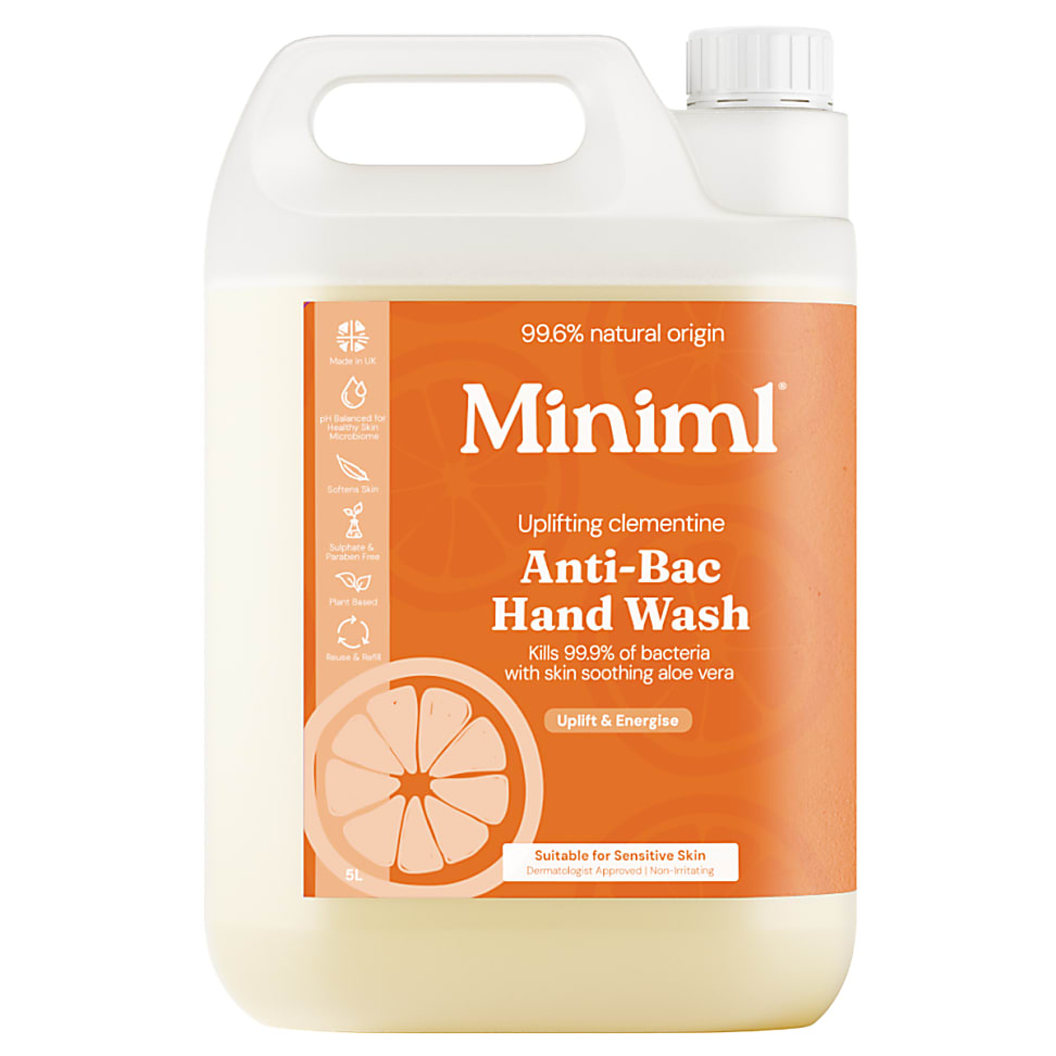Image of Miniml Anti-Bacteriële Handzeep Zoete Clementine - 5L