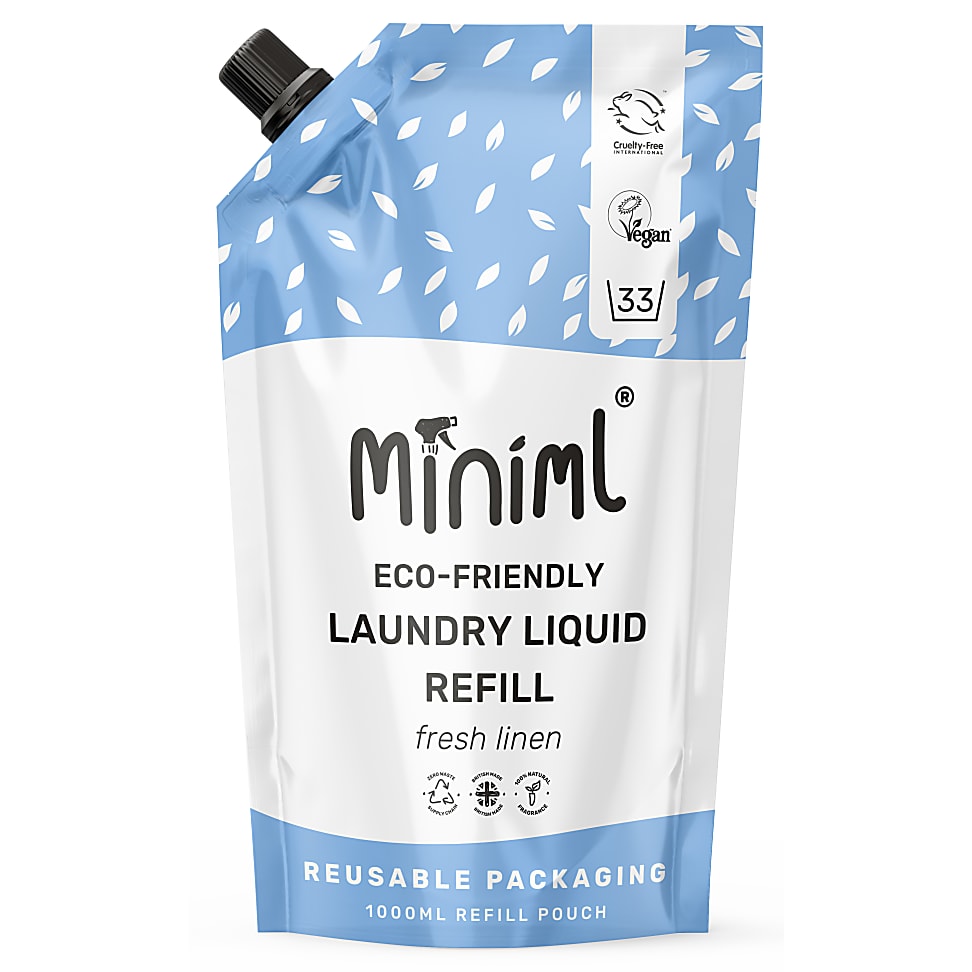 Image of Miniml Wasmiddel Fresh Linen - 1L Refill