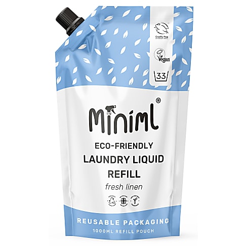 Miniml Wasmiddel Fresh Linen - 1L Refill