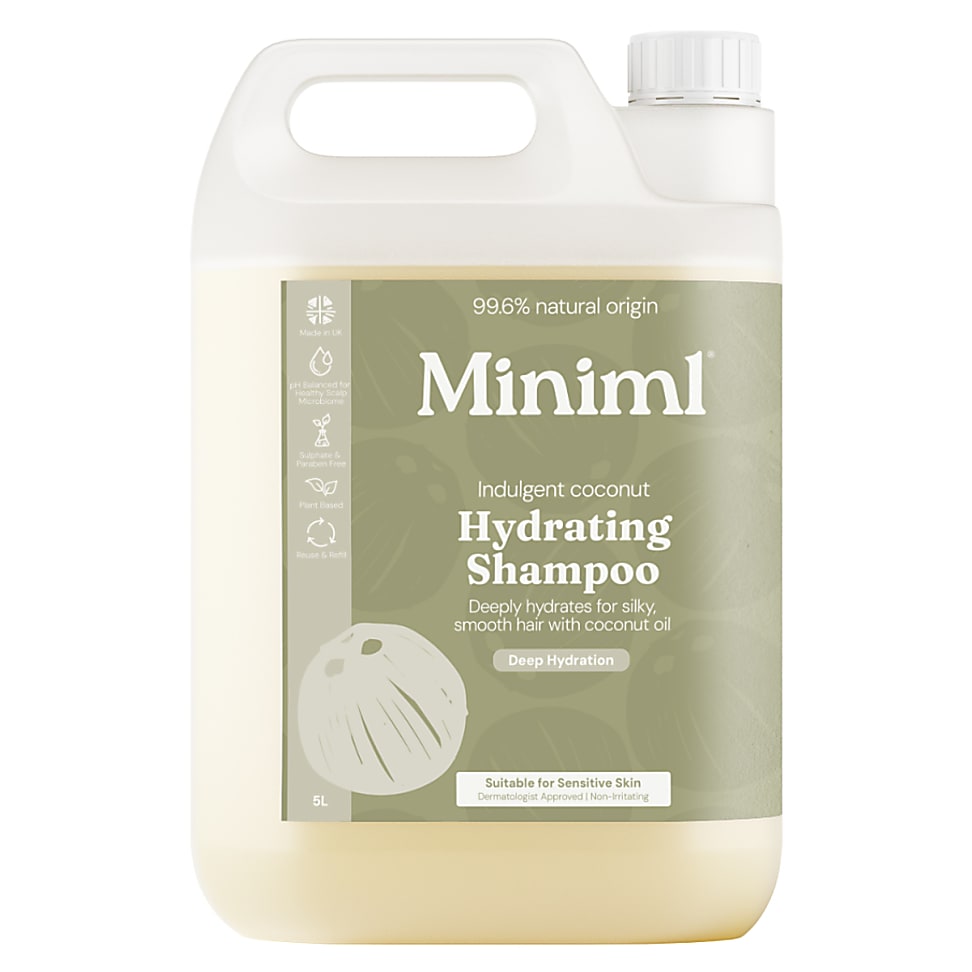 Image of Miniml Hydrating Shampoo Kokosnoot - 5L Refill