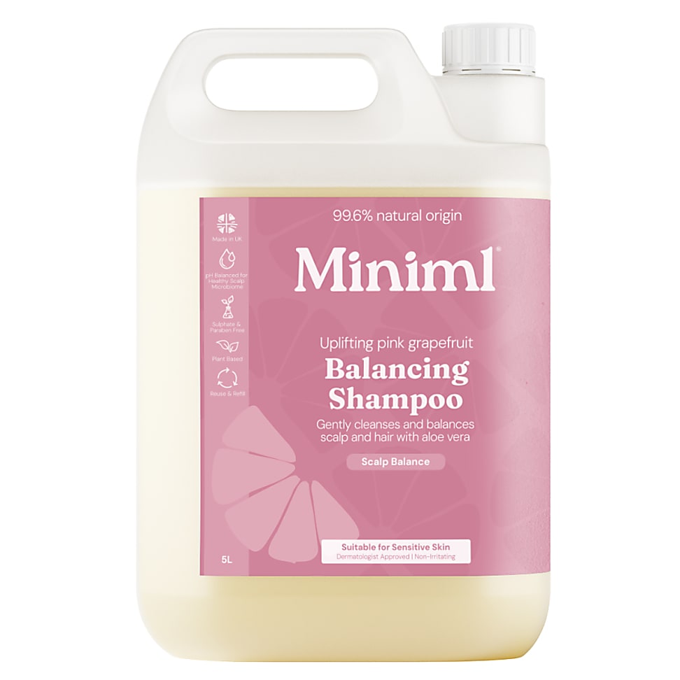 Image of Miniml Balancing Shampoo Roze Grapefruit & Aloë Vera - 5L Refill