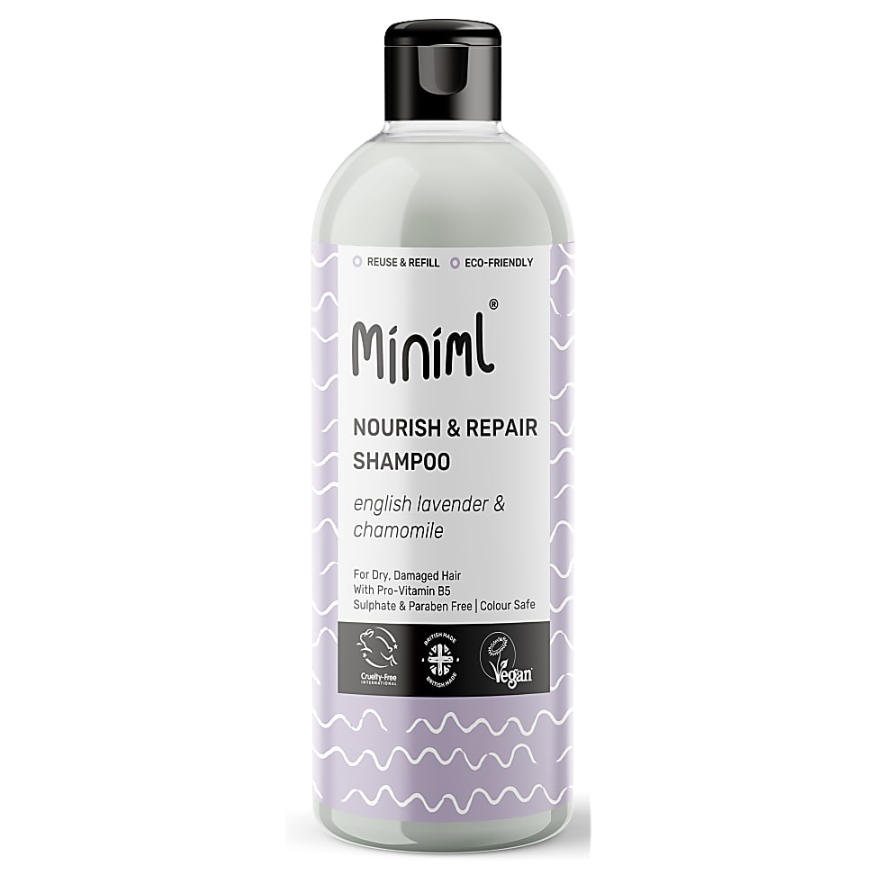 Image of Miniml Nourish & Repair Shampoo Engelse Lavendel & Kamille - 500ml