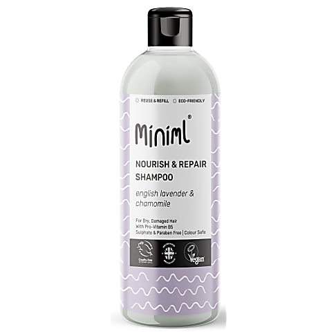Miniml Nourish & Repair Shampoo Engelse Lavendel & Kamille - 500ml
