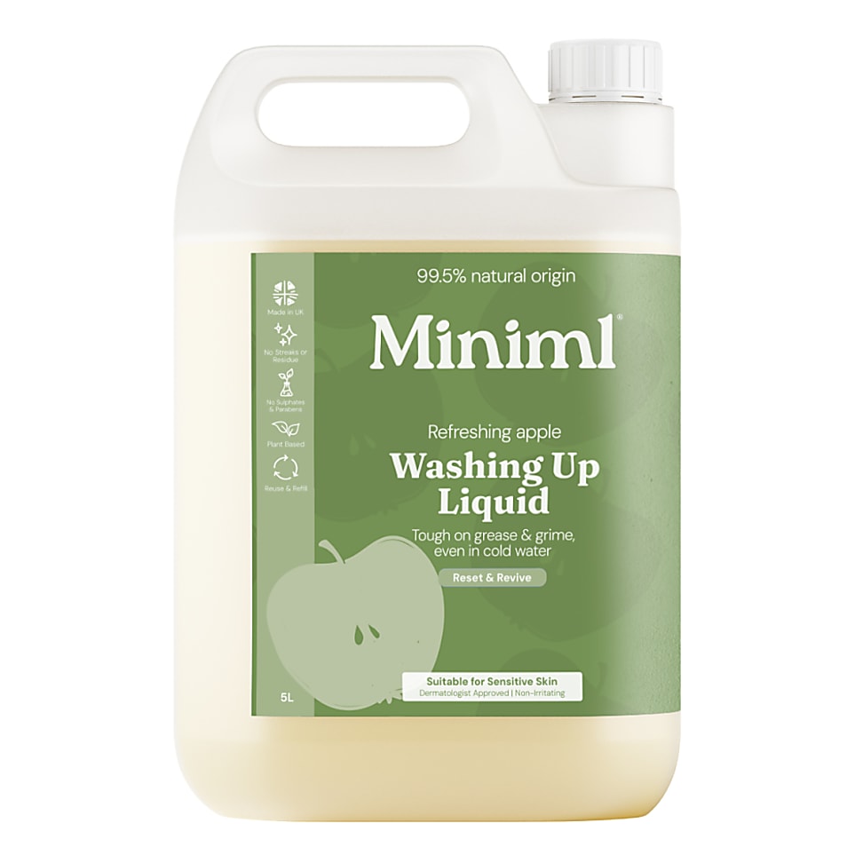 Image of Miniml Afwasmiddel Appel - 5L Refill