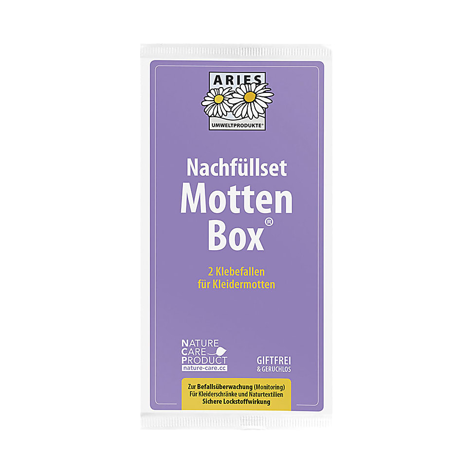 Image of Mottbox Navulverpakking Motten Kleding