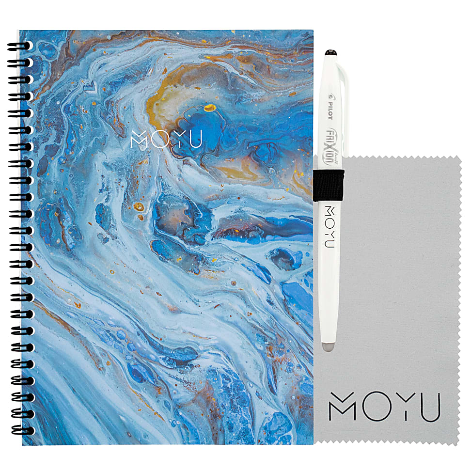 MOYU Beyond Blue Ringband Uitwisbaar Notitieboek A5 8720387283156
