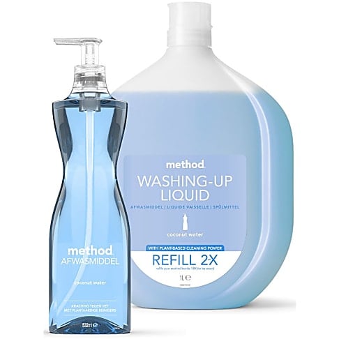Method Afwas Refill Bundel Coconut Water