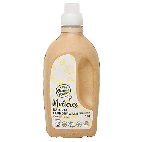 Mulieres Natuurlijk vloeibaar wasmiddel - Fresh Citrus 1.5L (37 wasbeurten)