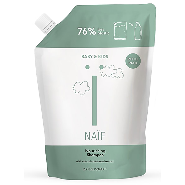 Image of Naïf Voedende Shampoo voor Baby & Kids Navulverpakking