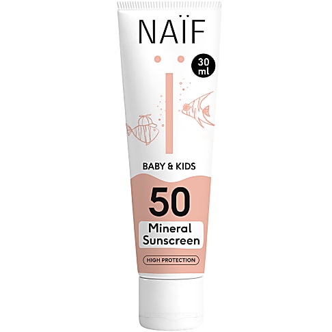 Naïf Zonnebrandcrème Baby & Kids SPF50 30 ml