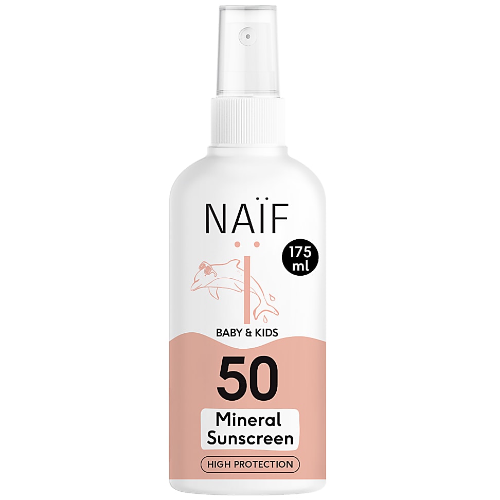 Image of Naïf Baby & Kids Zonnebrand Spray SPF50 175ml