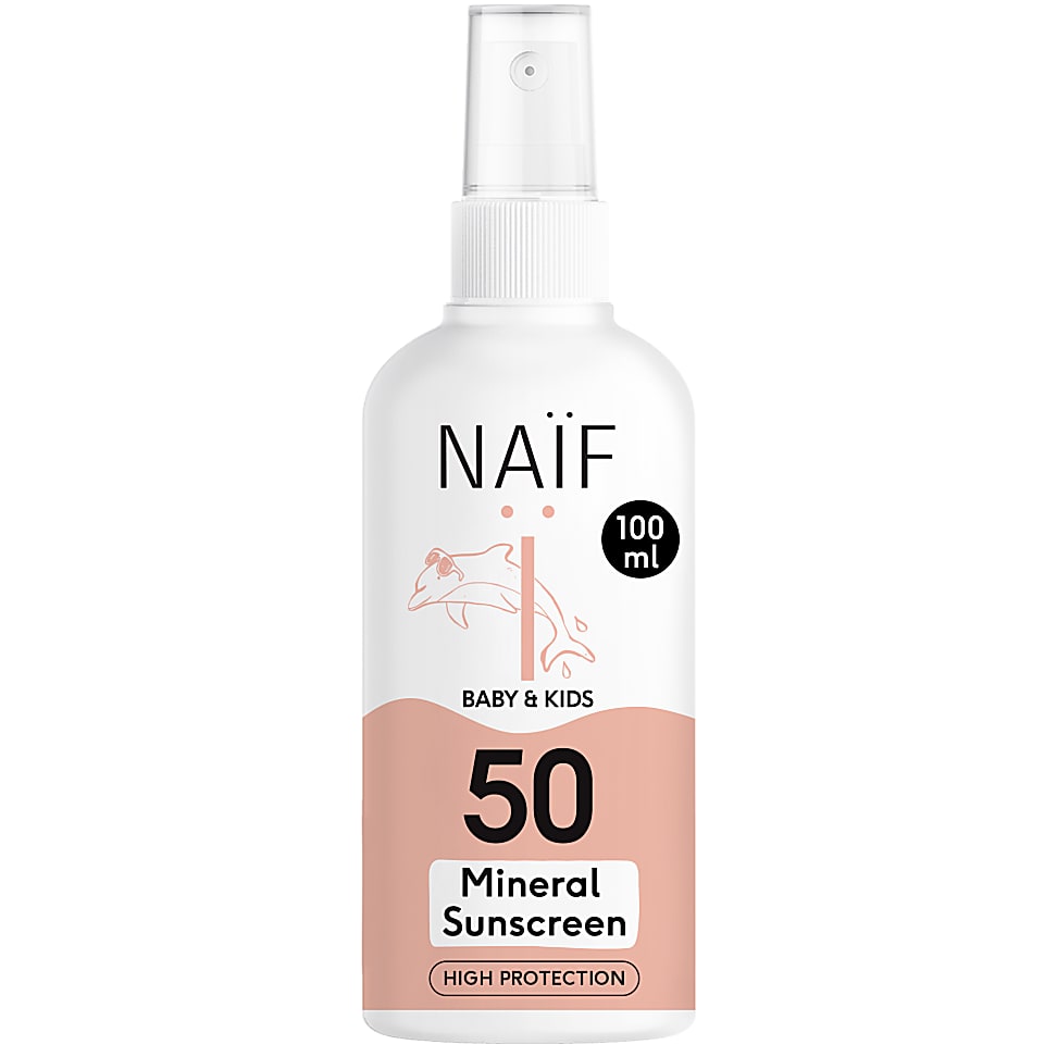 Image of Naïf Zonnebrand Spray Baby & Kids SPF50 100ml