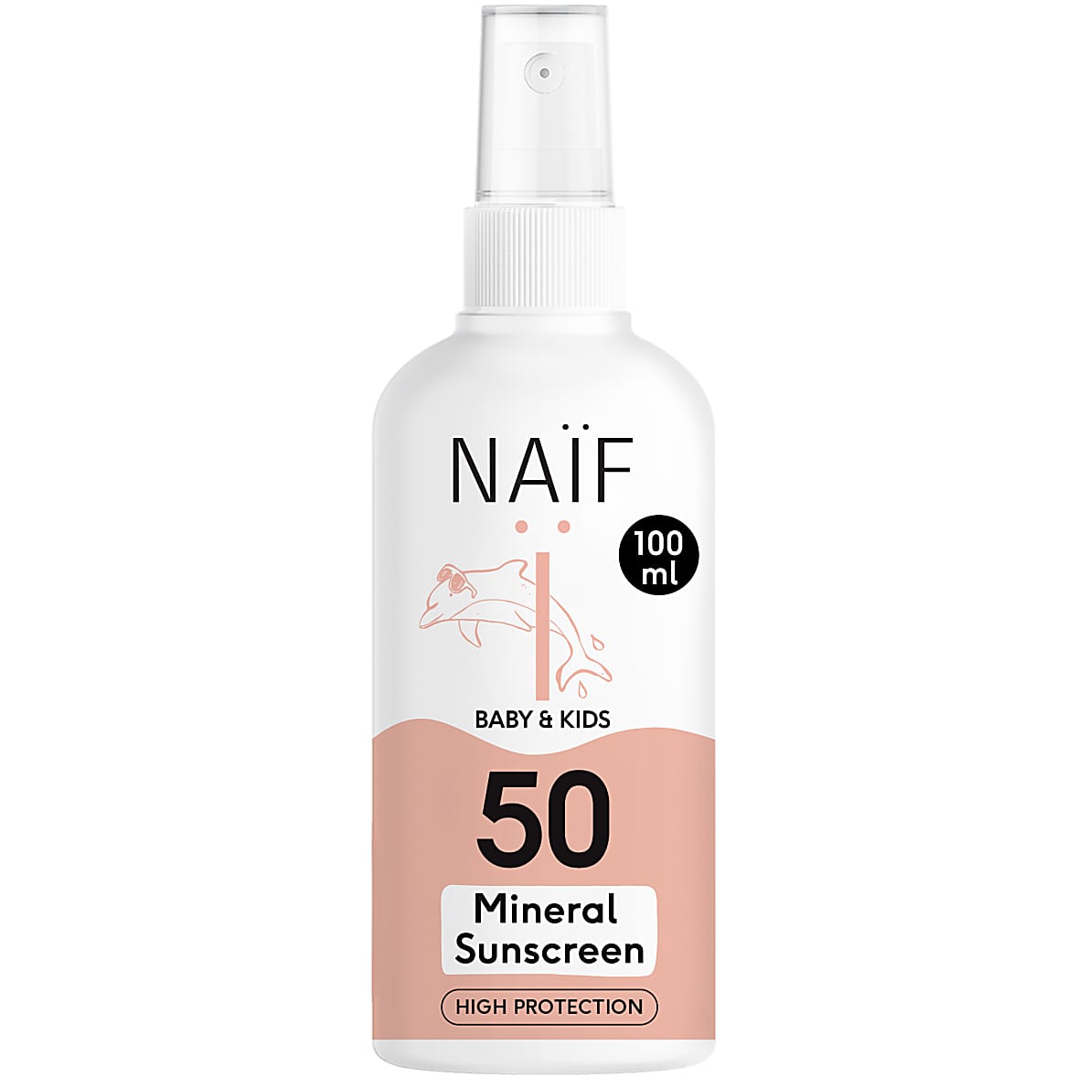 Naïf Zonnebrand Spray Baby & SPF50 | BigGreenSmile