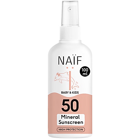 Naïf Zonnebrand Spray Baby & Kids SPF50 100ml