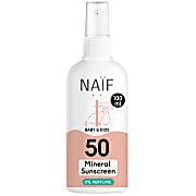 Naïf Zonnebrandcrème 0% parfum voor Baby & Kids SPF50 100ml