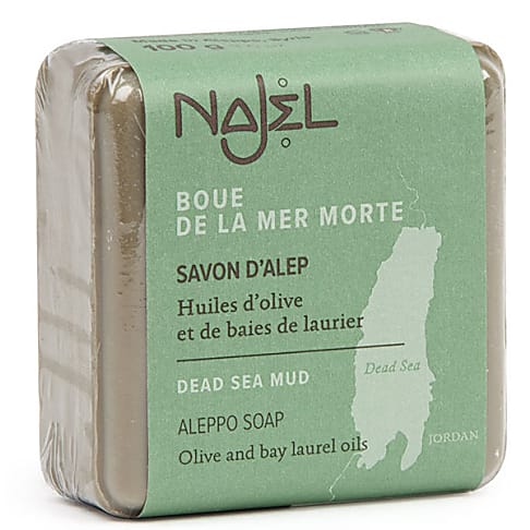 Najel Aleppo Zeep Scrub Dode Zee Klei