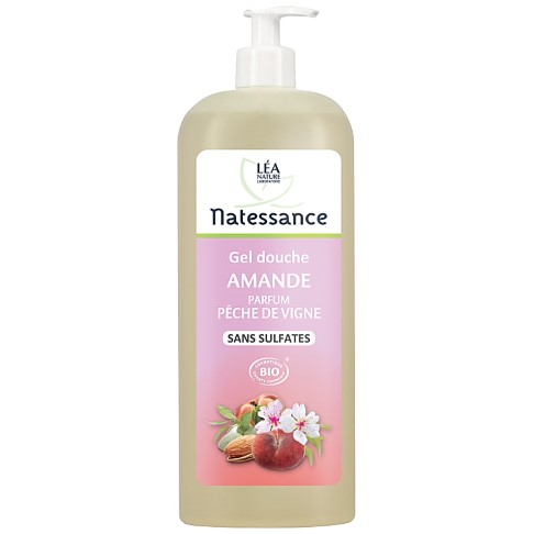 Natessance douchegel (amandel met geur van perzik)