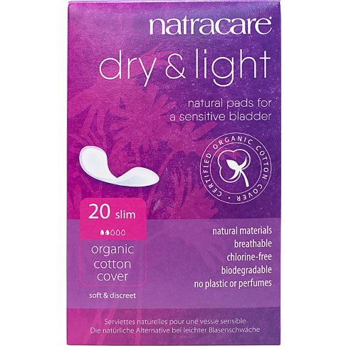 Natracare Dry & Light voor Lichte Incontinentie