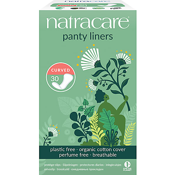 Image of Natracare Natuurlijke Inlegkruisjes Curved Curved 30