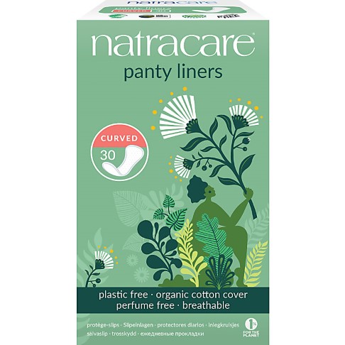 Natracare Natuurlijke Inlegkruisjes Curved