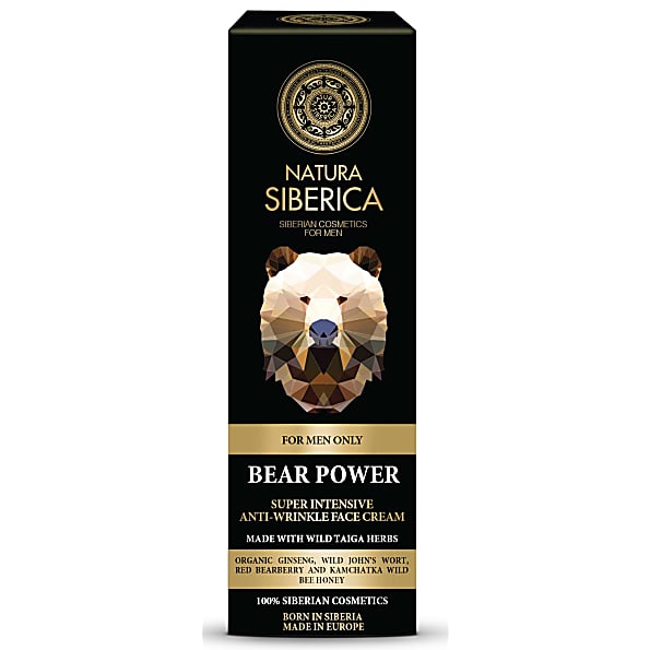 Image of Natura Siberica Men Anti-Rimpel Gezichtscreme - Bear Power