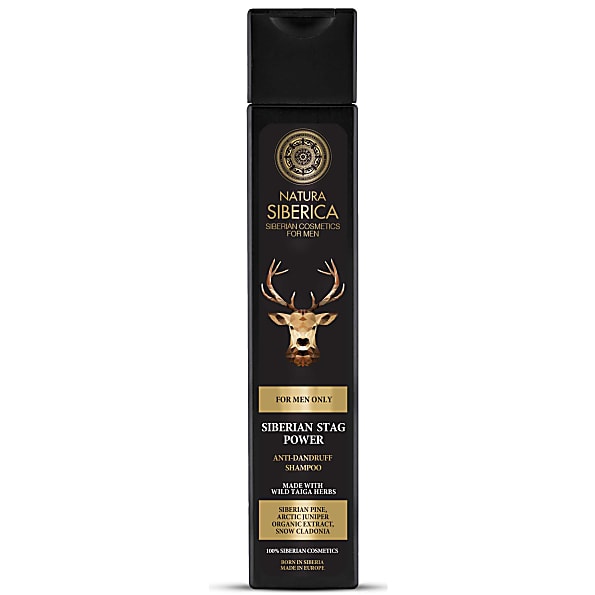Image of Natura Siberica Men Anti-Roos Shampoo - Siberian Stag Power