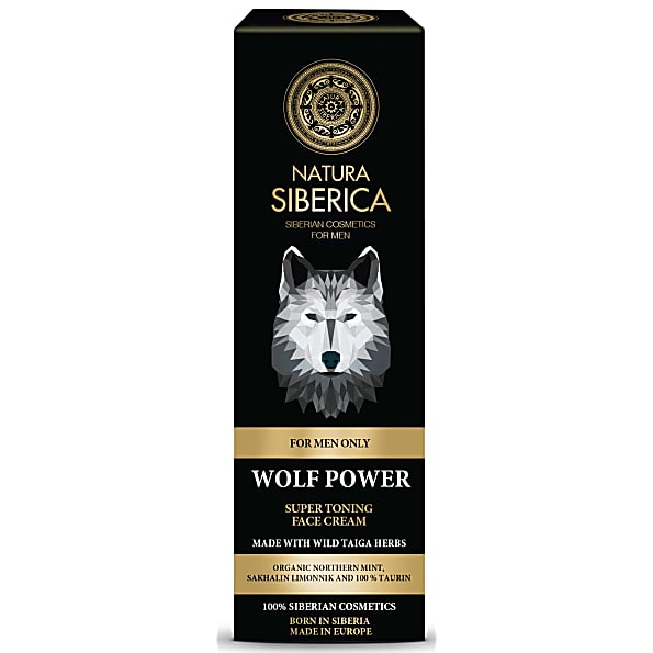 Image of Natura Siberica Men Gezichtscreme - Wolf Power