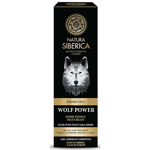 Natura Siberica Men Gezichtscrème - Wolf Power