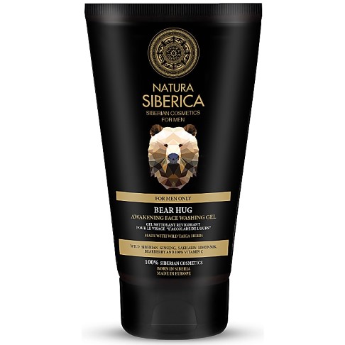 Natura Siberica Men Wasgel voor Gezicht - Bear Hug