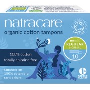 Natracare Tampons van Biologisch Katoen - Regular