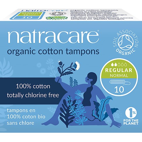 Natracare Tampons van Biologisch Katoen - Regular