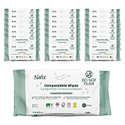 Naty Babydoekjes Gevoelige Huid - Ongeparfumeerd (30x56)