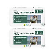 Naty Luiers: Maat 3 (4-9 kg) 2x50 stuks