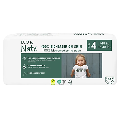 Naty Luiers: Maat 4 (7-18 kg) 44 stuks