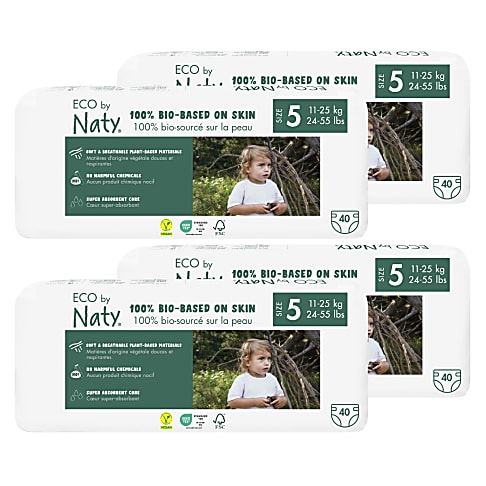 Naty Luiers: Maat 5 (11-25 kg) 4x40 stuks
