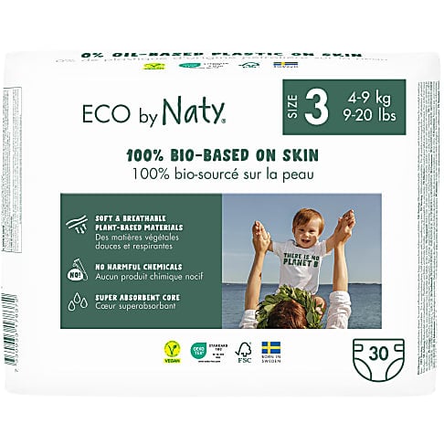 Naty Luiers: Maat 3 (4-9 kg) 30 stuks