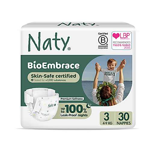 Naty Luiers: Maat 3 (4-9 kg) 30 stuks
