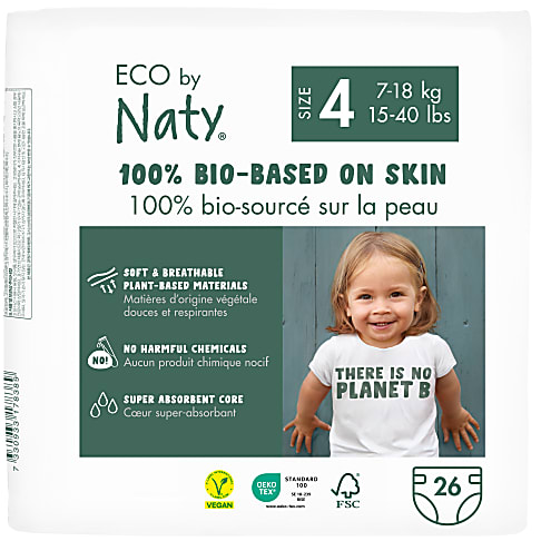 Naty Luiers: Maat 4 (7-18 kg) 26 stuks