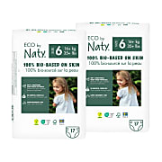 Naty Luiers: Maat 6 (16+ kg) 2x17 stuks