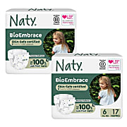 Naty Luiers: Maat 6 (16+ kg) 2x17 stuks