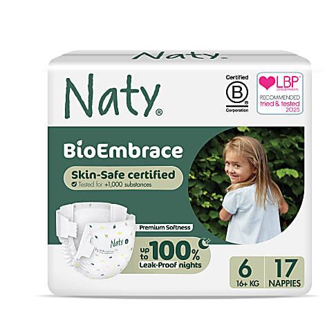 Naty Luiers: Maat 6 (16+ kg) 17 stuks