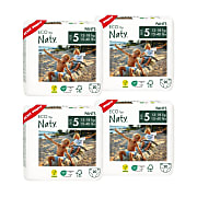 Naty Luierbroekjes: Maat 5 Junior (12-18 kg) 4x20 stuks