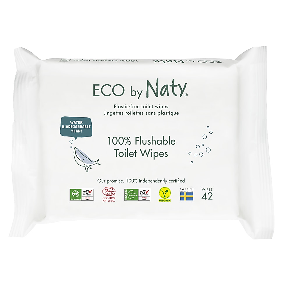 Image of Naty Eco Doekjes - voor toilet training gevoelige huid