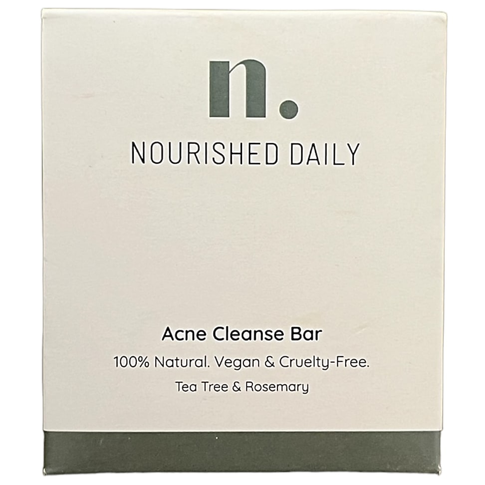 Image of Nourished Daily Acne Gezichtsreiniger Bar - 135gr
