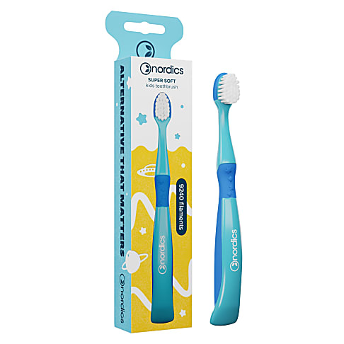 Nordics Kids Premium Tandenborstel Soft Zeemeermin Blauw