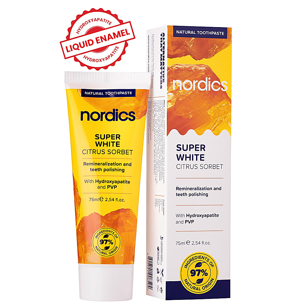 Image of Nordics Whitening Tandpasta Citroen & Munt
