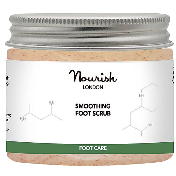 Image of Nourish London Smoothing Voetenscrub - Pepermunt & Eucalyptus