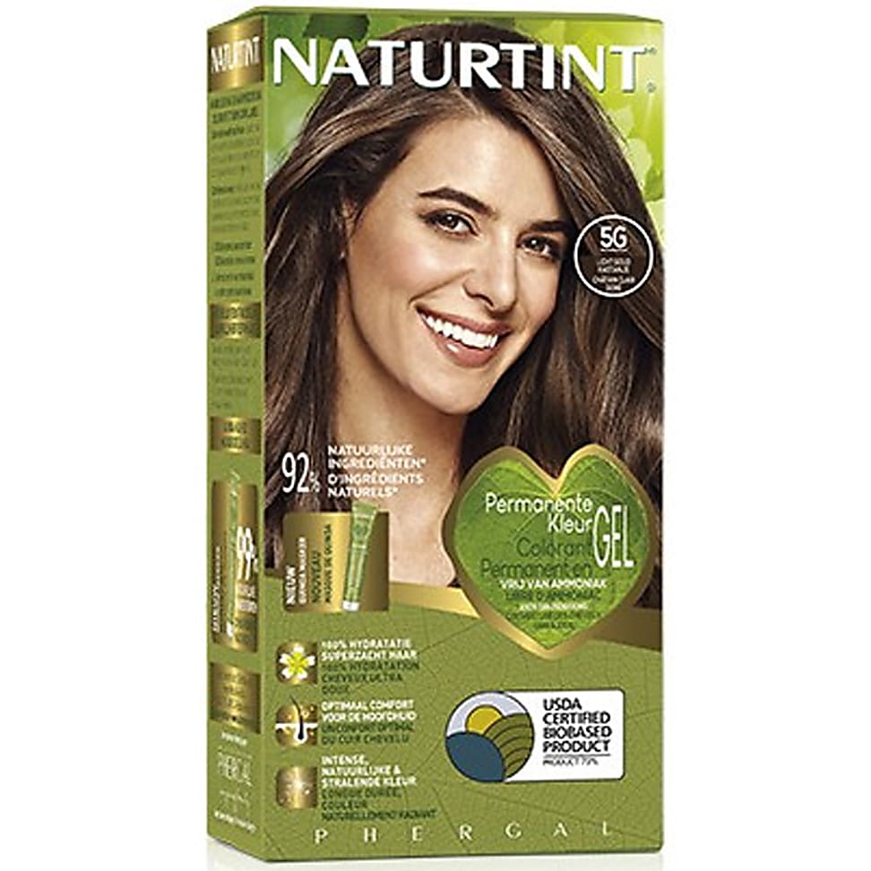 Naturtint Permanente Haarverf 5G Licht Goud Kastanje